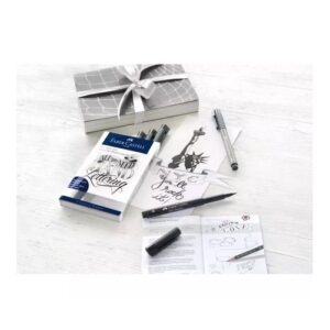 Caneta FaberCastell Artística Pitt Hand Lettering Starter 07 Unidades