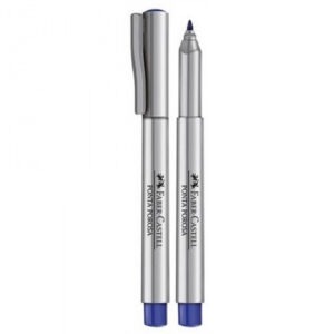 Caneta Faber-Castell Ponta Porosa Azul 1.0mm