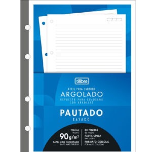 Bloco Fichário Universitário Académie Pautado 96 Folhas Tilibra 157813