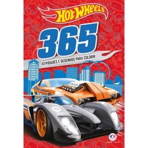 Livro Infantil 365 Atividades E Desenhos Para Colorir Hotwheels Ciranda Cultural