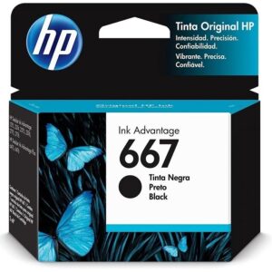 Cartucho Original HP 667 Preto 2ml