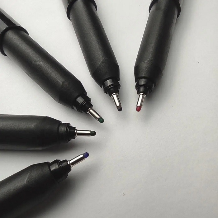 Caneta Media Pen Super Soft 1.0 05 Cores Faber Castell BPSSES5ZF - Imagem 2