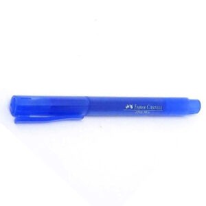 Caneta Faber-Castell Indelével Fine Pen 0.4 Azul Caribe
