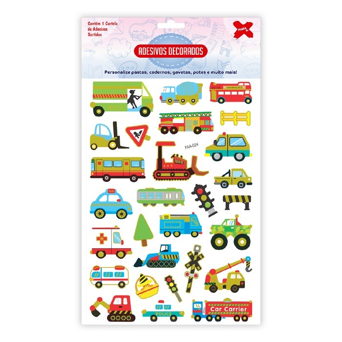 Adesivo Decorado Make Big Mix Sortidos 15x26cm 5405 - Imagem 5