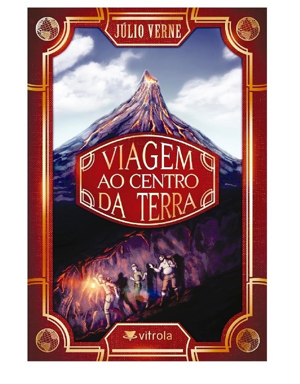 Livro Literatura Viagem Ao Centro Da Terra Editora Vitrola 98729 ...