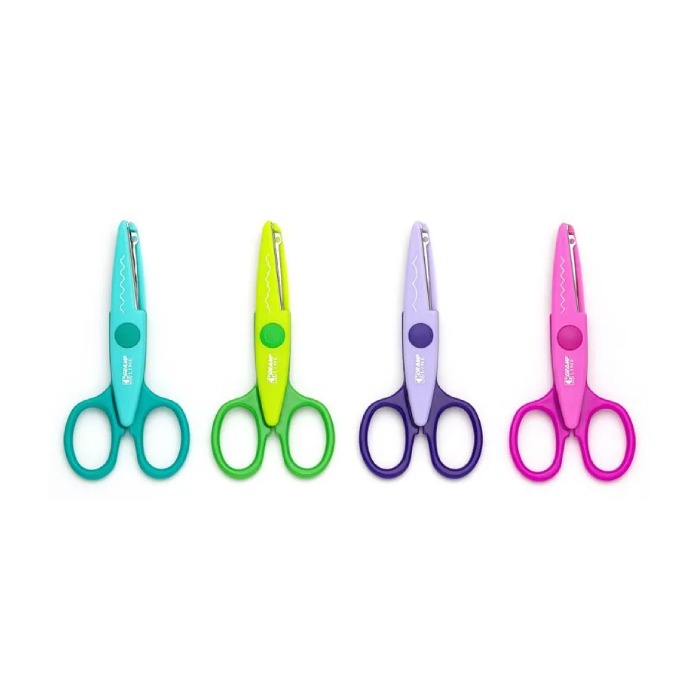 Tesoura Gramp Line Artesanal Zigzag G4404