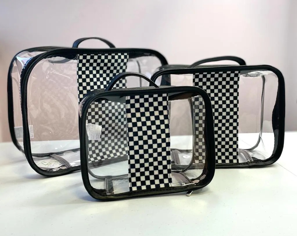 Kit Nécessaire Fizz Trio Organizador Cristal 03 Peças Sortidos - Imagem 6
