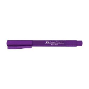 Caneta Faber-Castell Indelével Fine Pen 0.4 Fluor Roxo