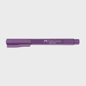 Caneta Faber-Castell Indelével Fine Pen 0.4 Roxo 856