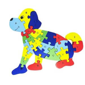 Brinquedo Quebra Cabeça Dog MDF 26 Peças Toy Mix 3369256