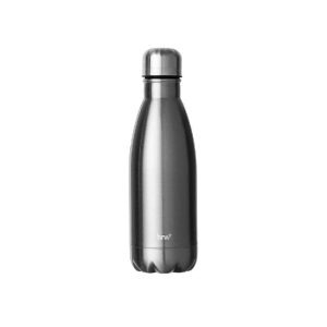 Garrafa Aço Inox Aço Escovado 500ml BRW GA0102