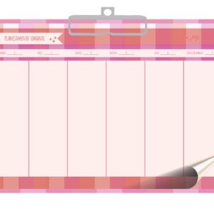 Prancheta 3B Joy Prendedor Metal 12 Folhas Horizontal