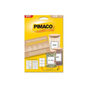 Etiqueta Pimaco A5 ALBR 03 Folhas 70x68mm