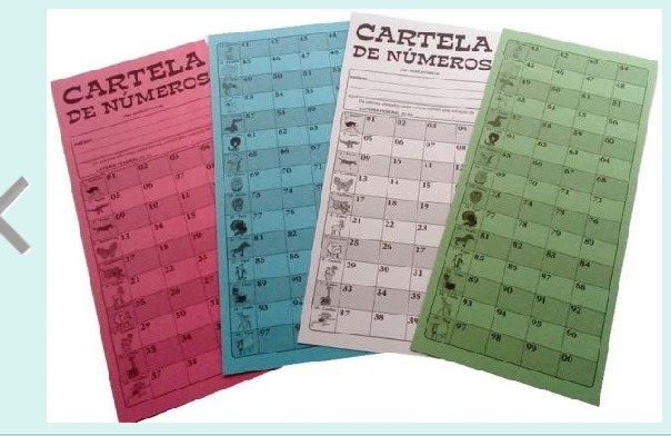 Cartela Rifa Bichos 100 Números