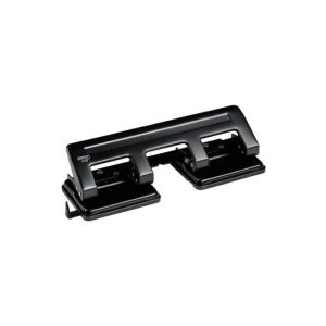 Perfurador Metal 04 Furos 20 Folhas Preto PF1004
