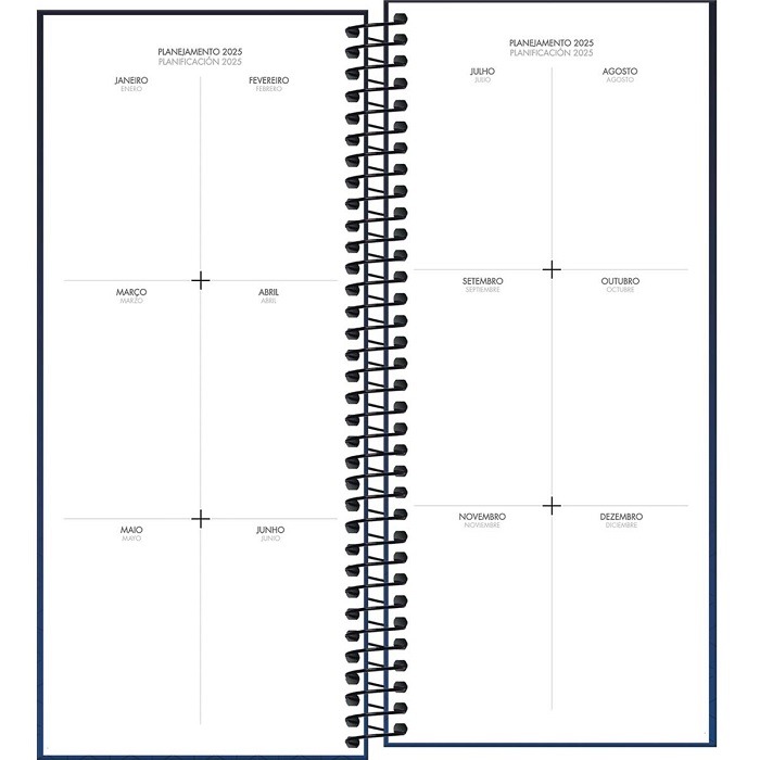 Agenda Comercial Ideale M8 2025 Tilibra 179388 - Imagem 5