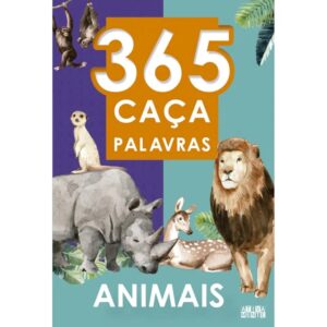 Livro 365 Caça Palavras Animais Ativamente