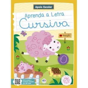 Livro Infantil Apoio Escolar Aprenda A Letra Cursiva Ciranda Cultural