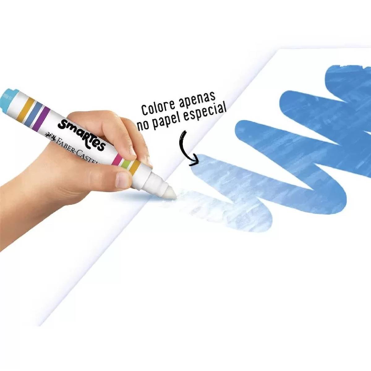 Bloco de Atividades Para Colorir Kit Frozen 18 Folhas + 5 Canetinhas Mágicas Faber-Castell - Imagem 6