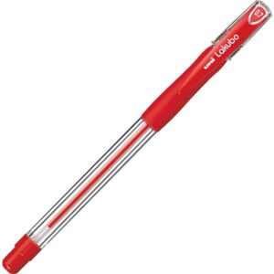 Caneta Uni Ball Lakubo Grip 0.7 Vermelho Sg100vm