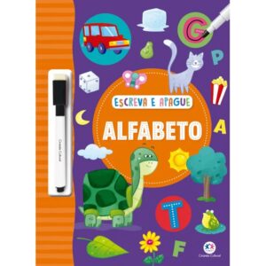 Livro Infantil Escreva E Apague Alfabeto Com Caneta Ciranda Cultural