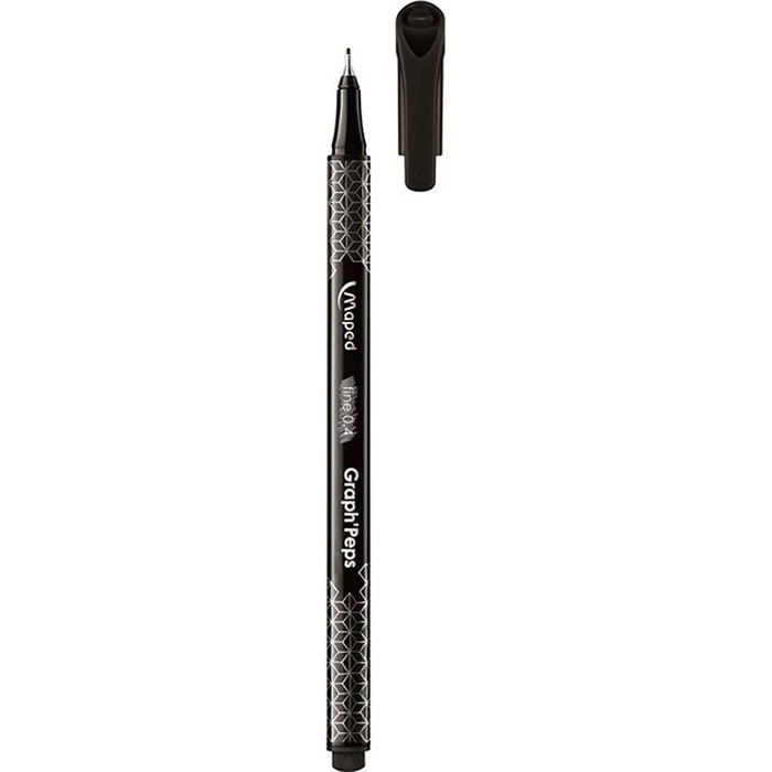 Caneta Fine Maped 0.4 Graphpeps Preto 749000 - Imagem 2