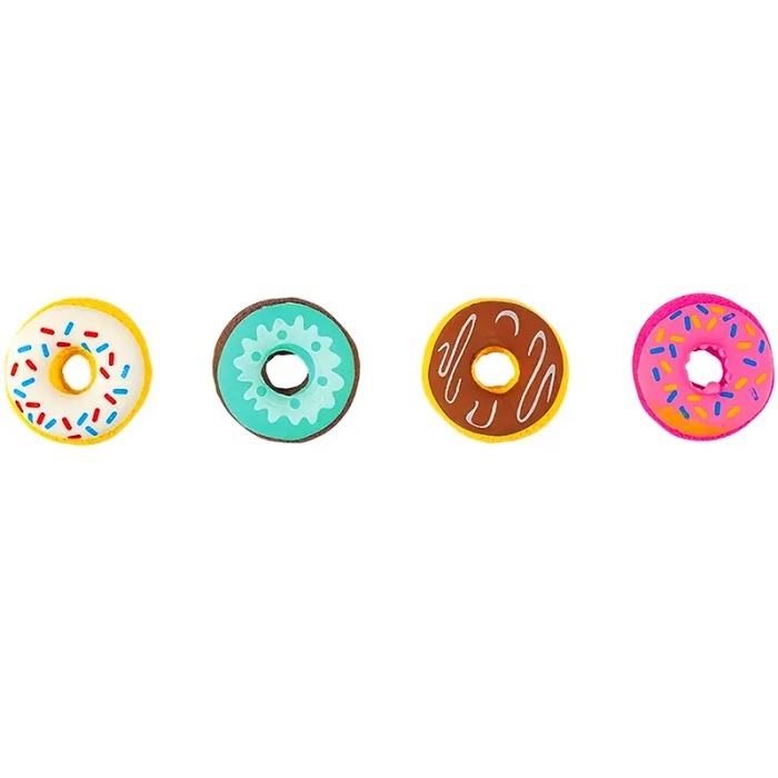 Borracha Tris Holic Donuts 04 Unidades