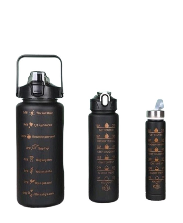 Garrafa Plástica Kit Com 3 Sortidos - Imagem 2