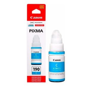 Refil EcoTank Ciano GI190C 70ml Canon Original 0670C001