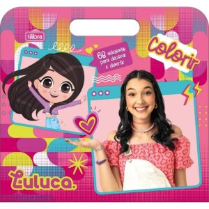 Folhas Para Colorir Maleta Luluca Tilibra 349801