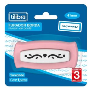 Perfurador Borda Coração 41mm Tilibra 353523