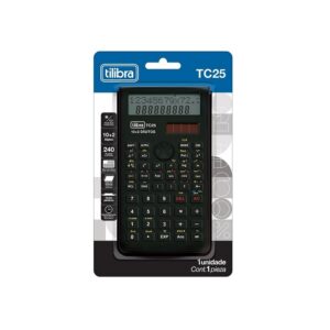 Calculadora Científica TC25 15x81x1cm 12 Dígitos Preto Tilibra 353248