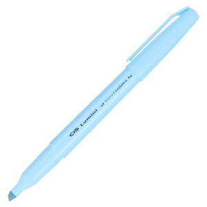 Caneta Marca Texto Cis Lumini Trend Colors Azul Céu 57683