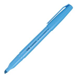 Caneta Marca Texto Cis Lumini Trend Colors Azul Marinho 57682