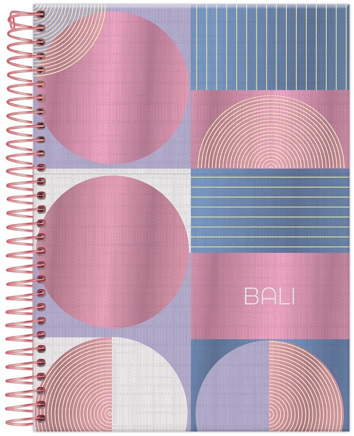 Caderno 01x1 Bali 80 Folhas Foroni 3169048