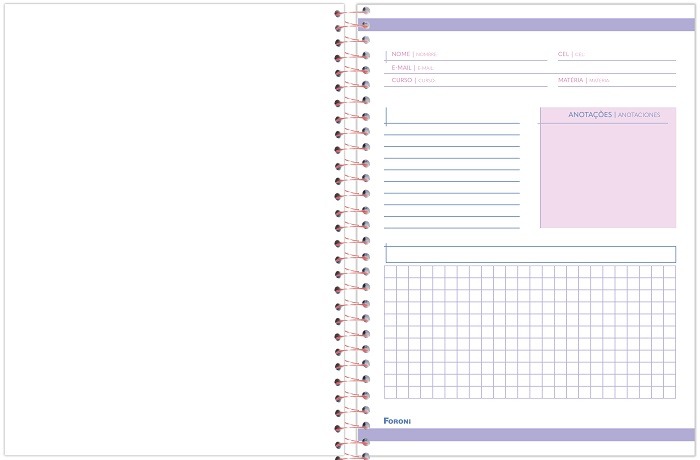 Caderno 01x1 Bali 80 Folhas Foroni 3169048 - Imagem 5