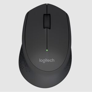 Mouse Logitech Mini USB Sem Fio 10 Metros De Alcance 1000 DPI Preto M280