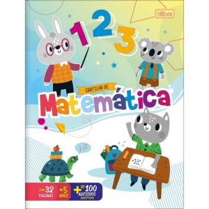 Caderno Cartilha Matemática 16 Folhas Tilibra 355135