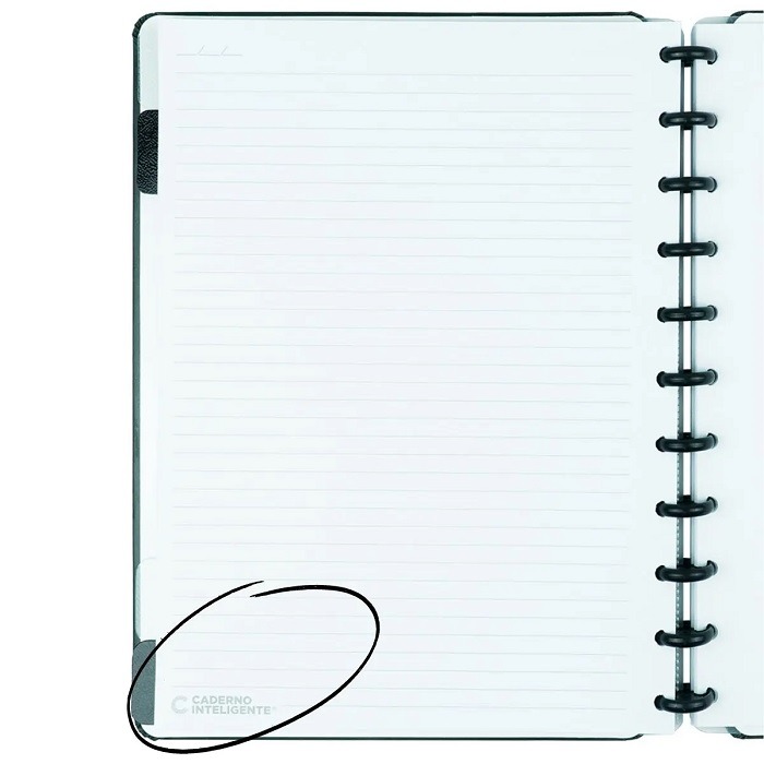 Caderno Inteligente Dark Green Grande 80 Folhas CIGD4167 - Imagem 3