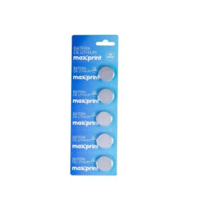 Bateria Maxprint Botão CR2025 3V 01 Unidade 758619