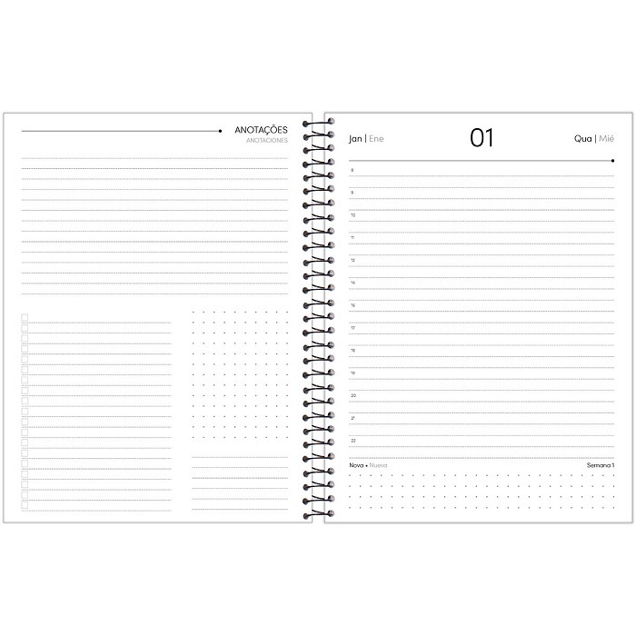 Agenda Foroni Office Color 2025 5279894 - Imagem 8