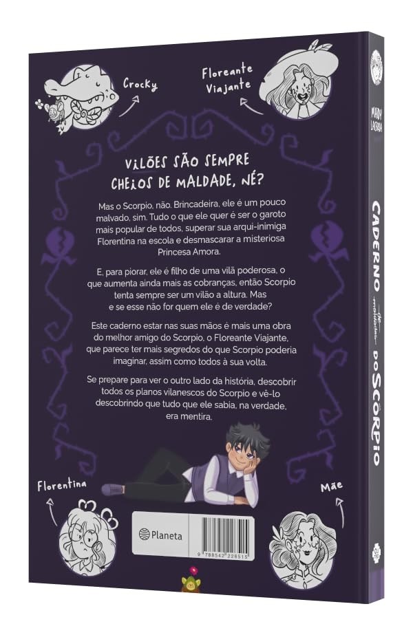 Livro Literatura Caderno De Maldades Do Scorpio Editora Planeta 131636 - Imagem 2