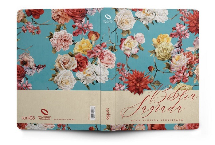 Livro Bíblia Sagrada Florescer Editora Maquinaria 113685 - Imagem 2