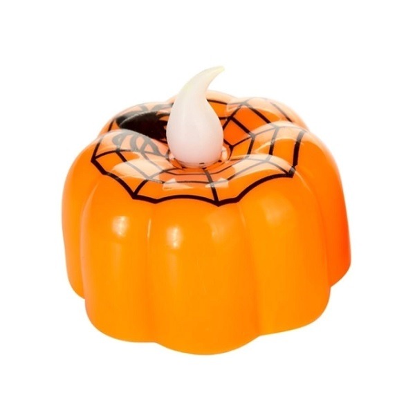Halloween Vela LED Abobora 4x4,5cm All Seasons 900316 - Imagem 2
