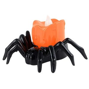 Halloween Vela LED Aranha 7x8,5x5cm All Seasons 900318