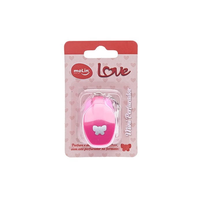 Mini Perfurador Molin Love Borboleta Papel 17568 - Imagem 2