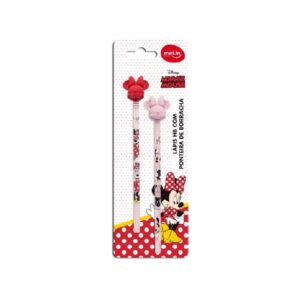 Kit Escolar Molin Minnie C/ Ponteira Borracha 22342