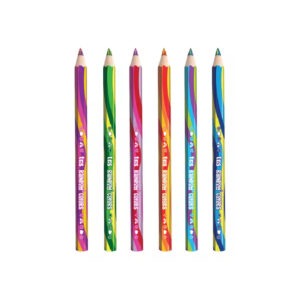 Lápis De Cor Tris Rainbow Colors