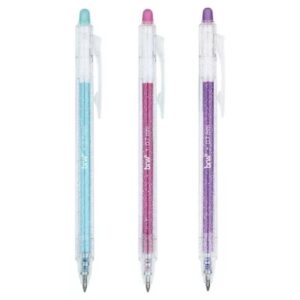 Caneta Gel Apagável 0.7mm Soul Glitter Retrátil Cores Sortidas CA0203