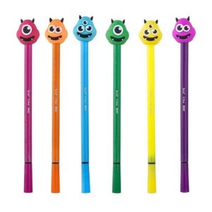 Caneta Marcador Fineliner 0.4mm Boo Monstro Cores Sortidas BRW FI3004